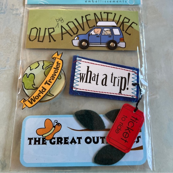 NWT Soft Spoken A Kid’s Vacation Dimensional Sticker Set - Picture 3 of 6